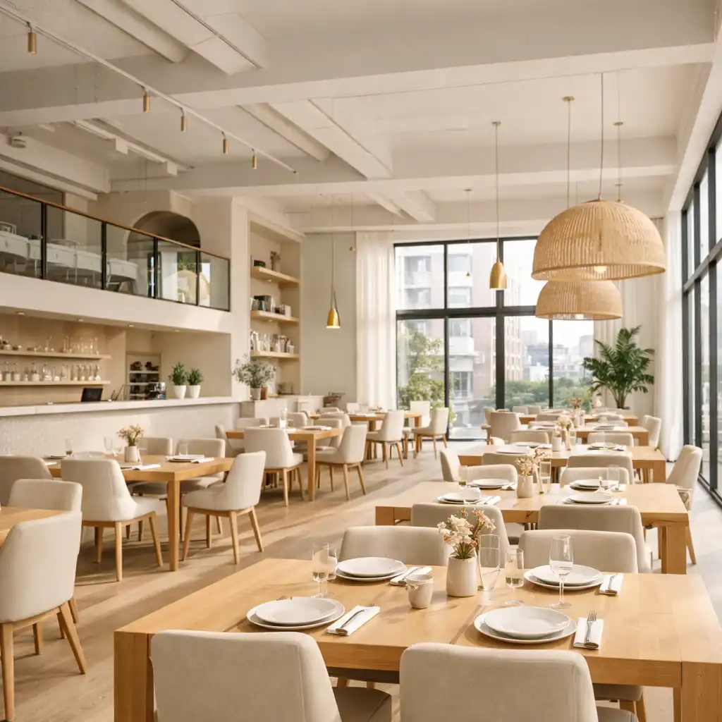 Wnętrze restauracji Nova Strelia